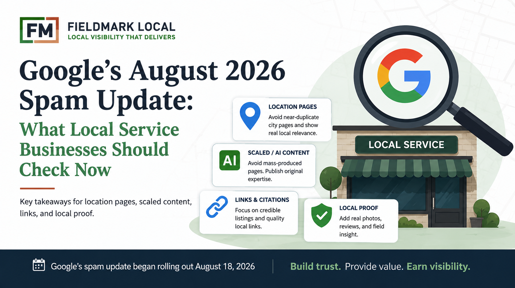 Google’s August 2026 Spam Update: What Local Service Businesses Should Check Now